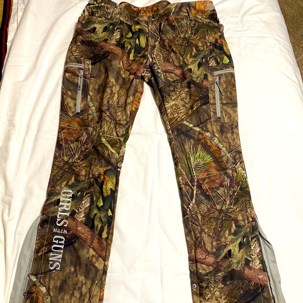 Girls with Guns camo hunting pants